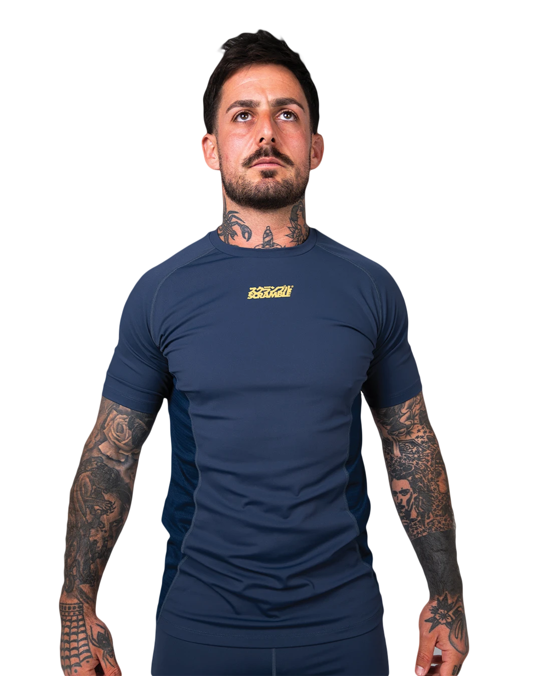 Scramble Shinobi Midnight Blue SS Rash Guard