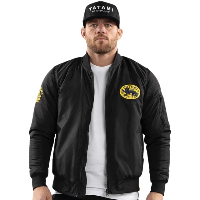 Tatami Takedown Crew Bomber Jacket - Black