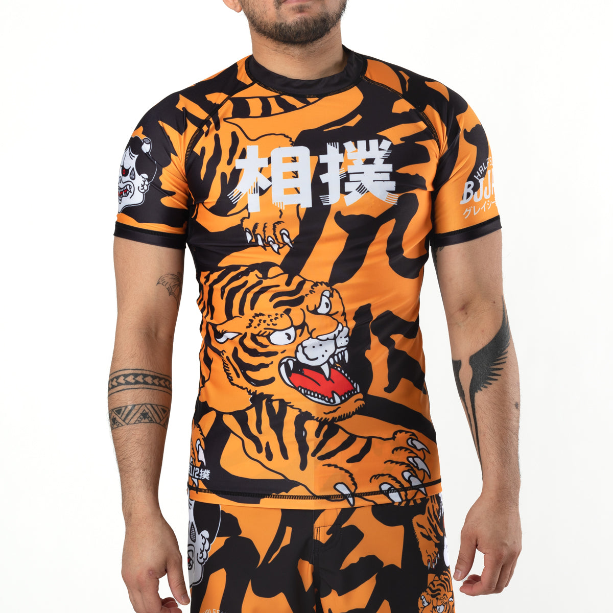 Half Sumo X HQ "Year of the Tiger" Short Sleeve Rash Guard