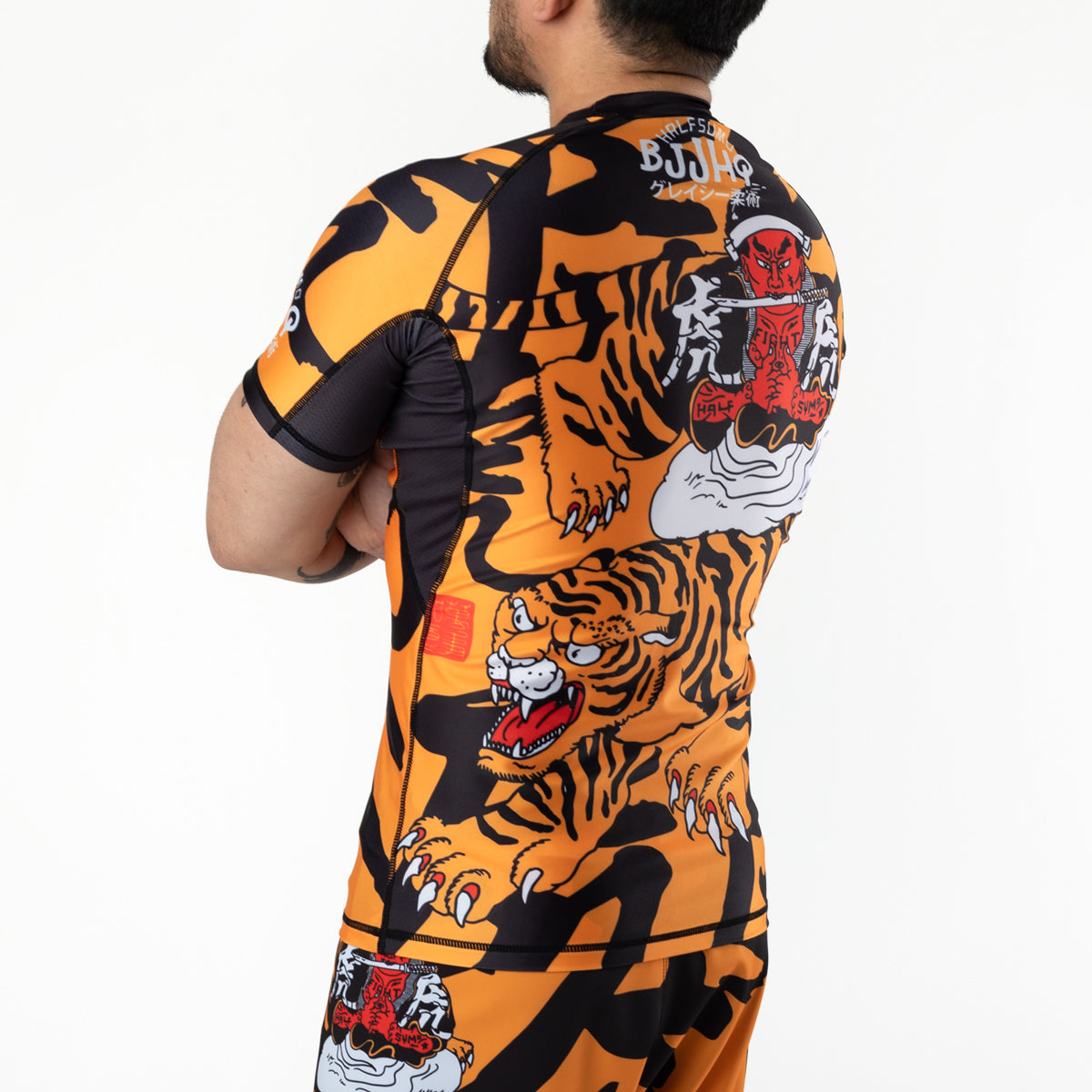 Half Sumo X HQ "Year of the Tiger" Short Sleeve Rash Guard