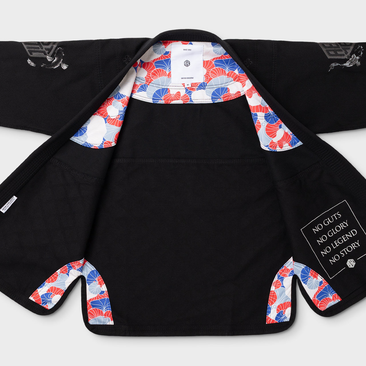 Aesthetic Koi BJJ Gi - Black