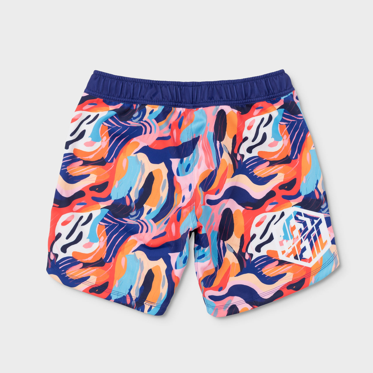 Aesthetic "Psychedelic Waves" Grappling Shorts