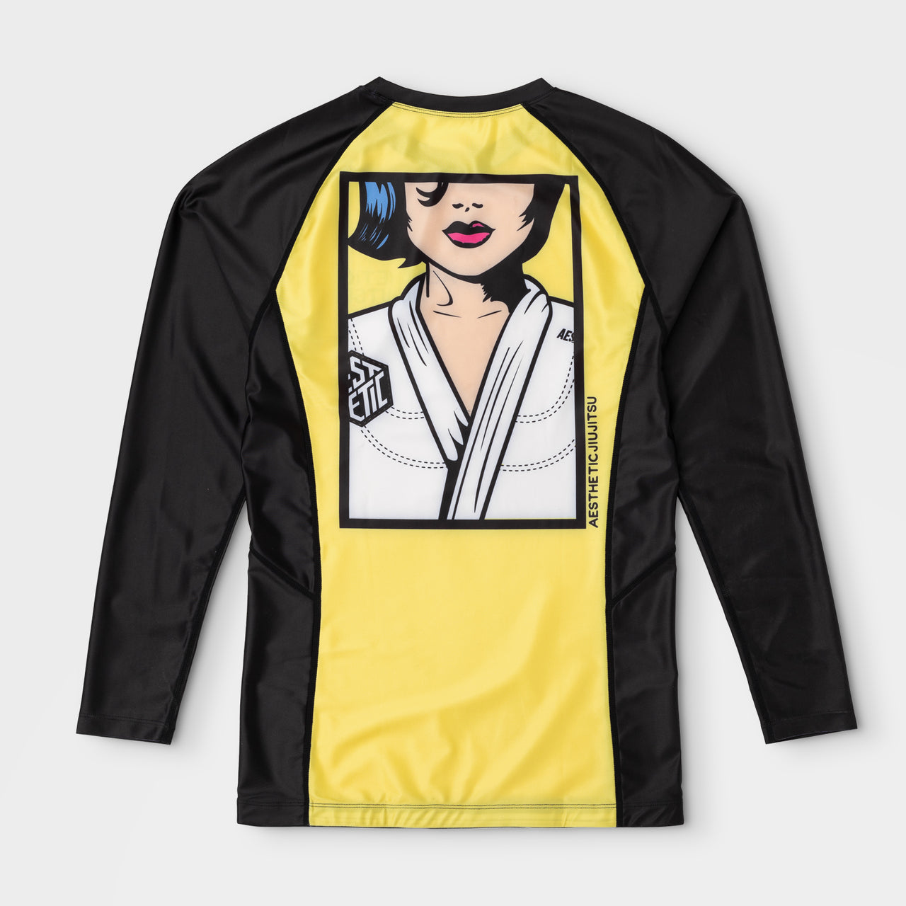 Aesthetic "The Girl" Long Sleeve Rash Guard