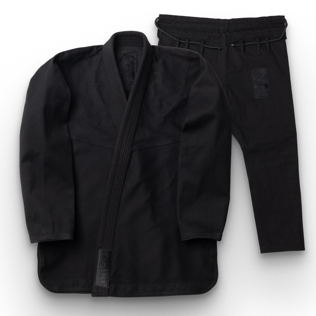 Scramble Athlete - Base-K BJJ Gi - Ninja Black