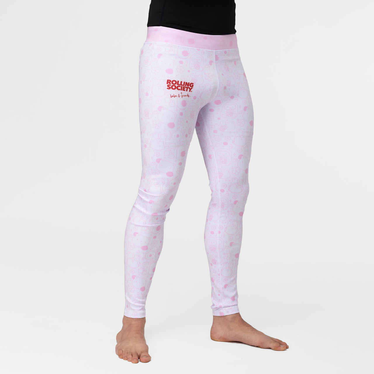 Rolling Society "Boba Pink" Spats