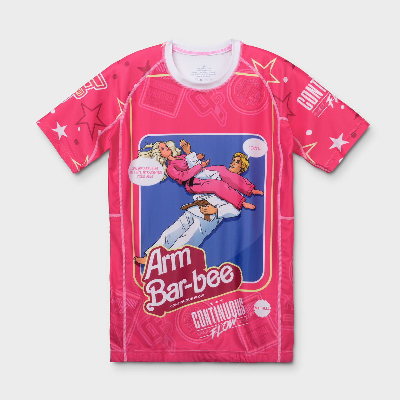 Continuous Flow Arm Bar-bee Short Sleeve Rash Guard