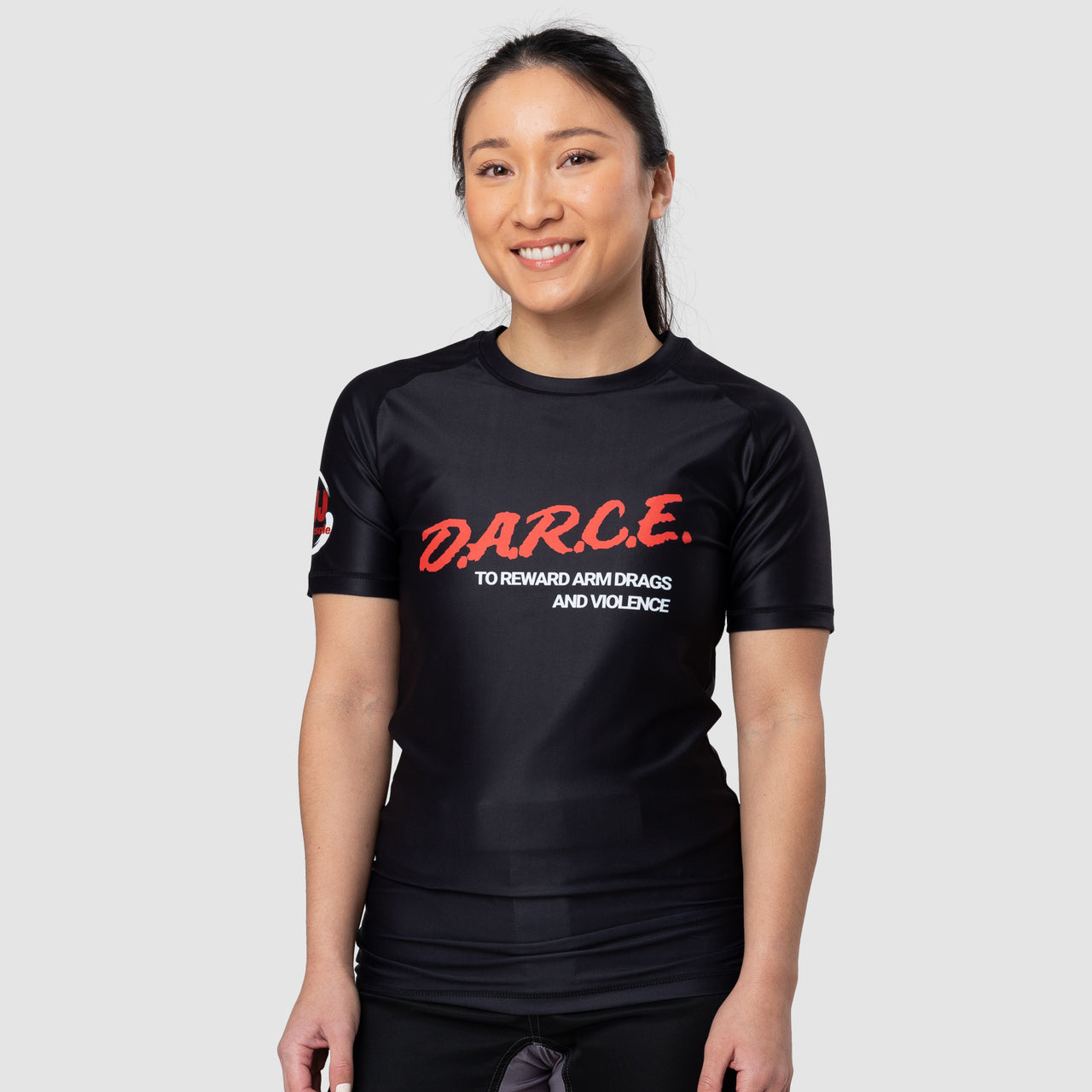 BJJ Wholesale "DARCE" Short Sleeve Women's Rash Guard