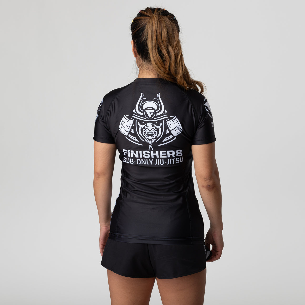 Finishers "Demon Samurai" Short Sleeve Women's Rash Guard