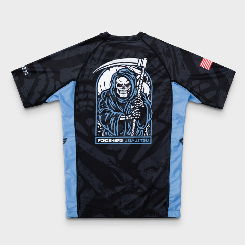 Finishers Rash Guard ROLLMORE - BJJ, NOGI Jiu Jitsu, Muay Thai, MMA, Combat Sports, Boxing.