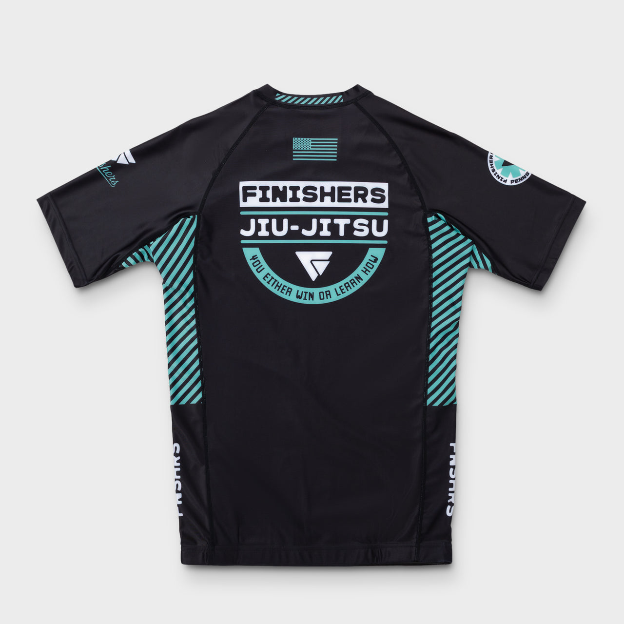 Finishers "Win or Learn How" Short Sleeve Rash Guard