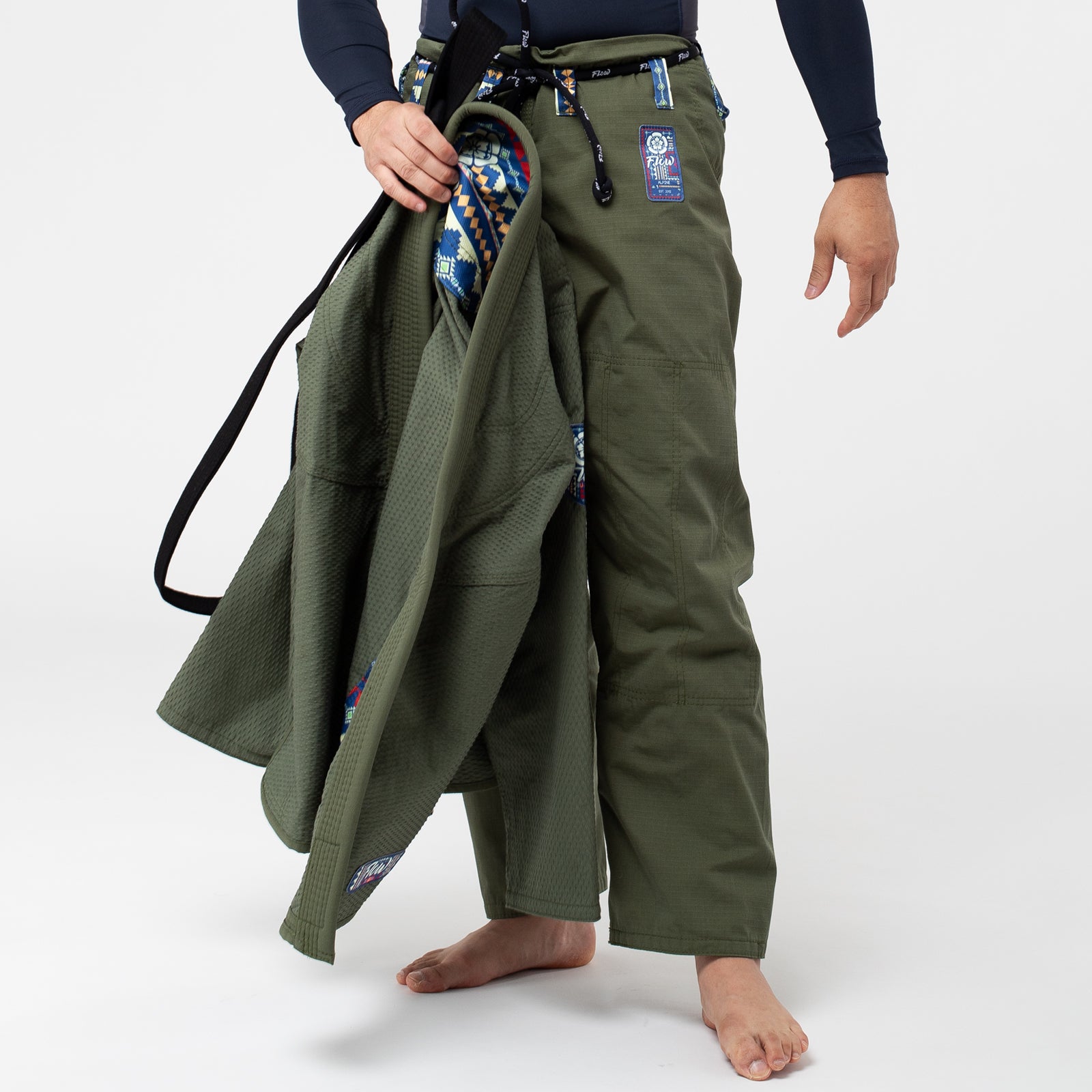 Flow Kimonos Alpine Pro 2.10 - OD Green
