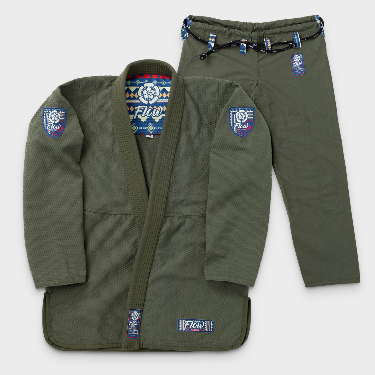 Flow Kimonos Alpine Pro 2.10 - OD Green