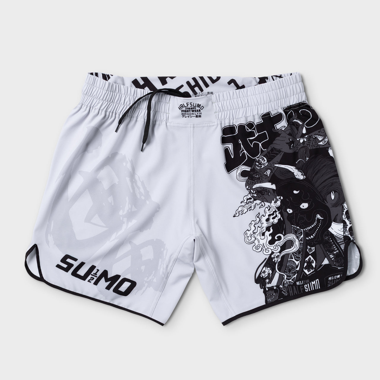 Half Sumo "HANNYA" Shorts - Light Grey