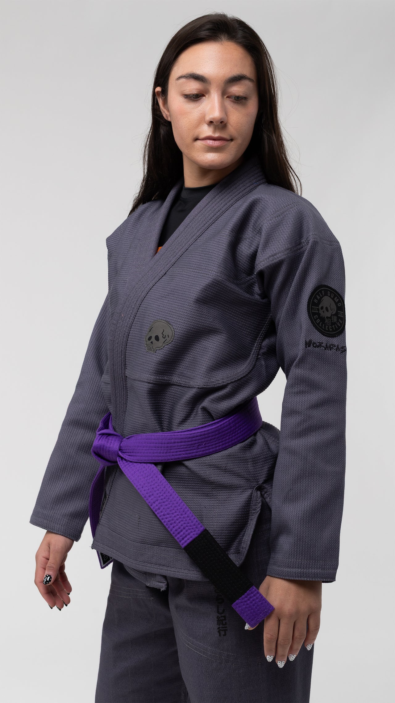 Half Sumo Nozarashi Women's Dogi - Gray