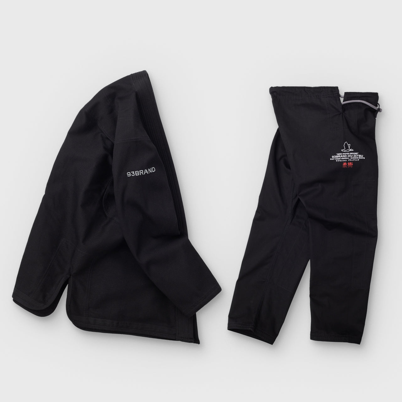 93brand Hooks Classic  BJJ GI - Black