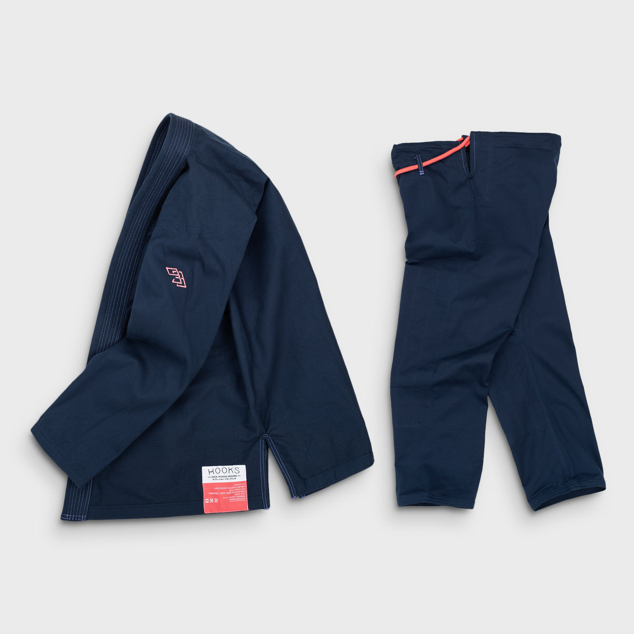 93brand HOOKS V5 BJJ Gi - Navy