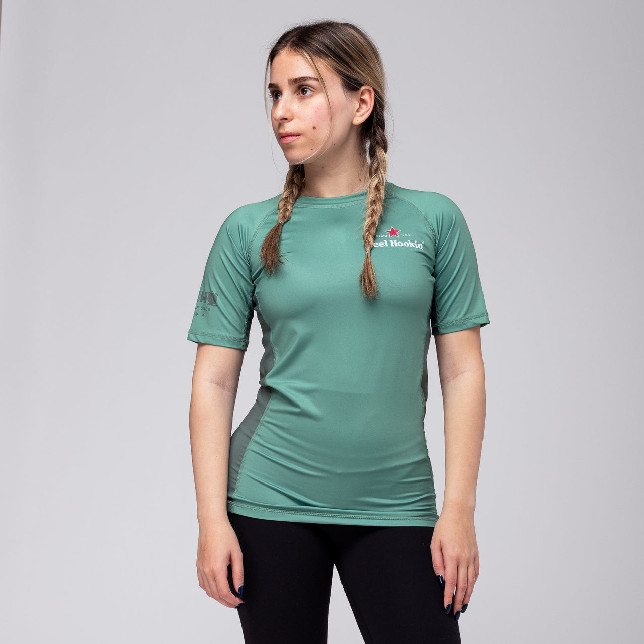 Heel Hookin' Women's Rash Guard by BJJHQ