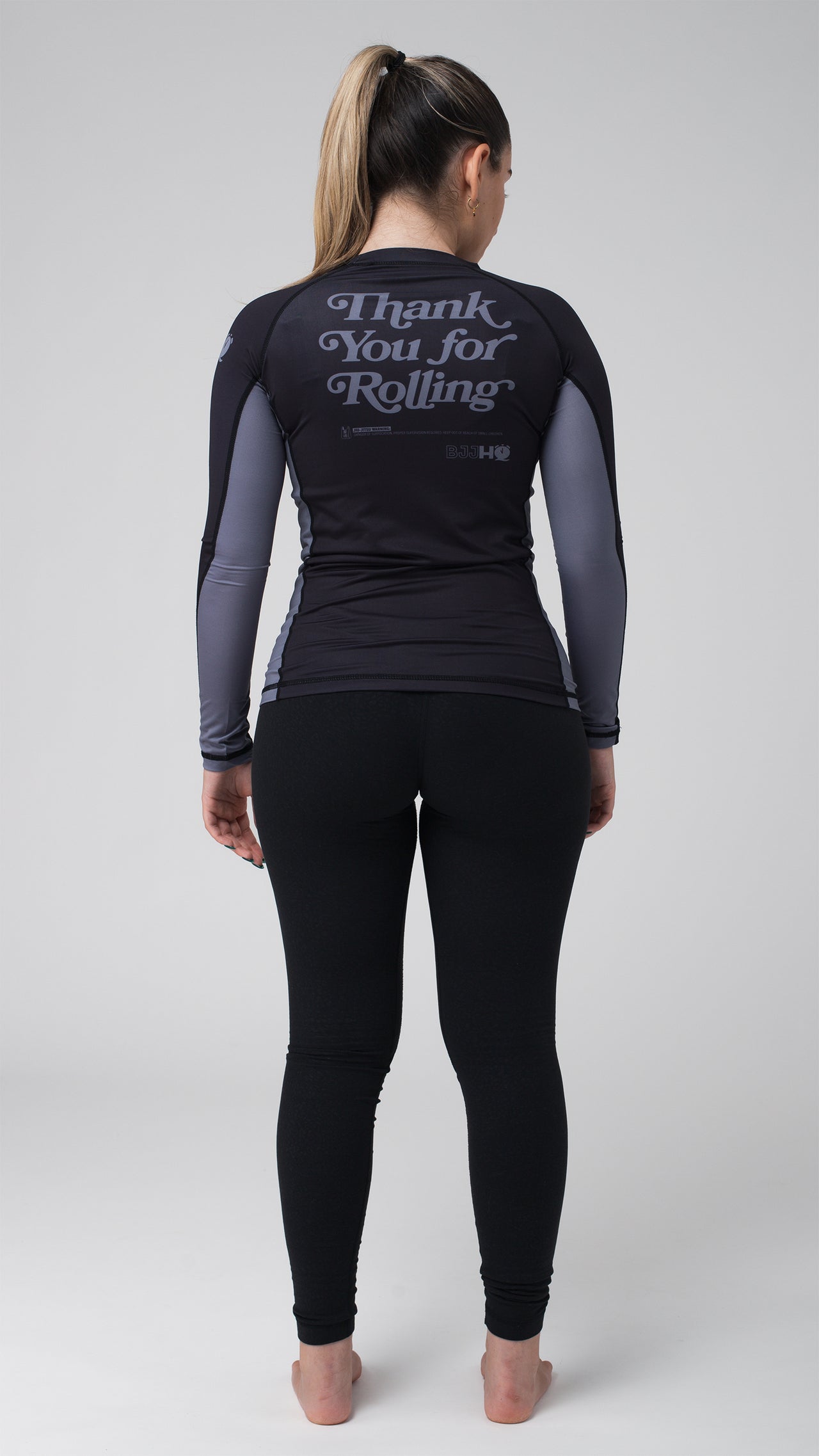 Thank You For Rolling Women's Rash Guard by BJJHQ