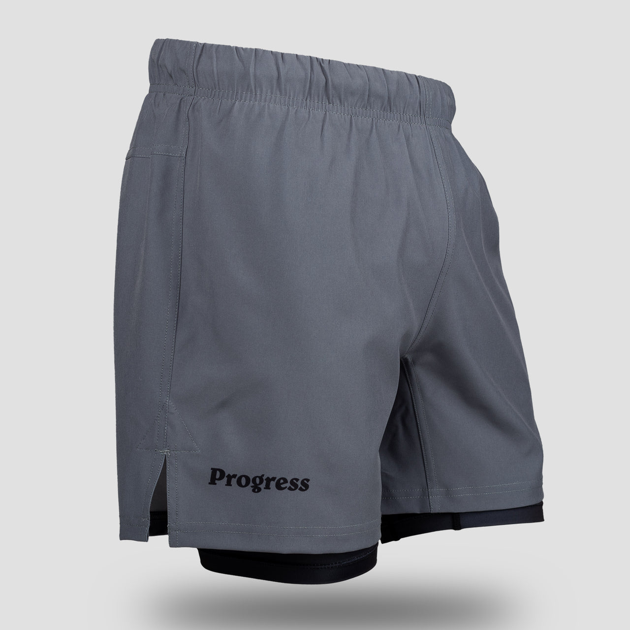 Progress Academy + Hybrid Shorts Grey