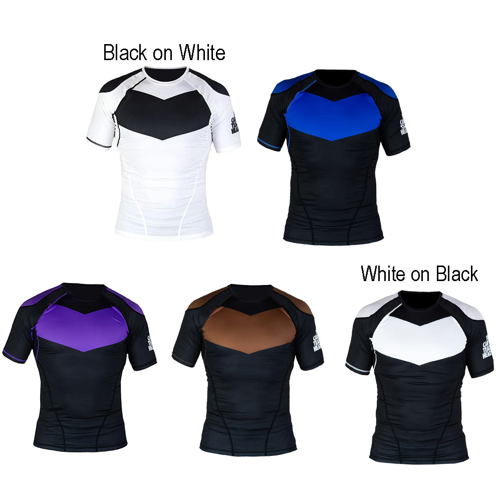 Hyperfly "Supreme II" Short Sleeve Ranked Rash Guard