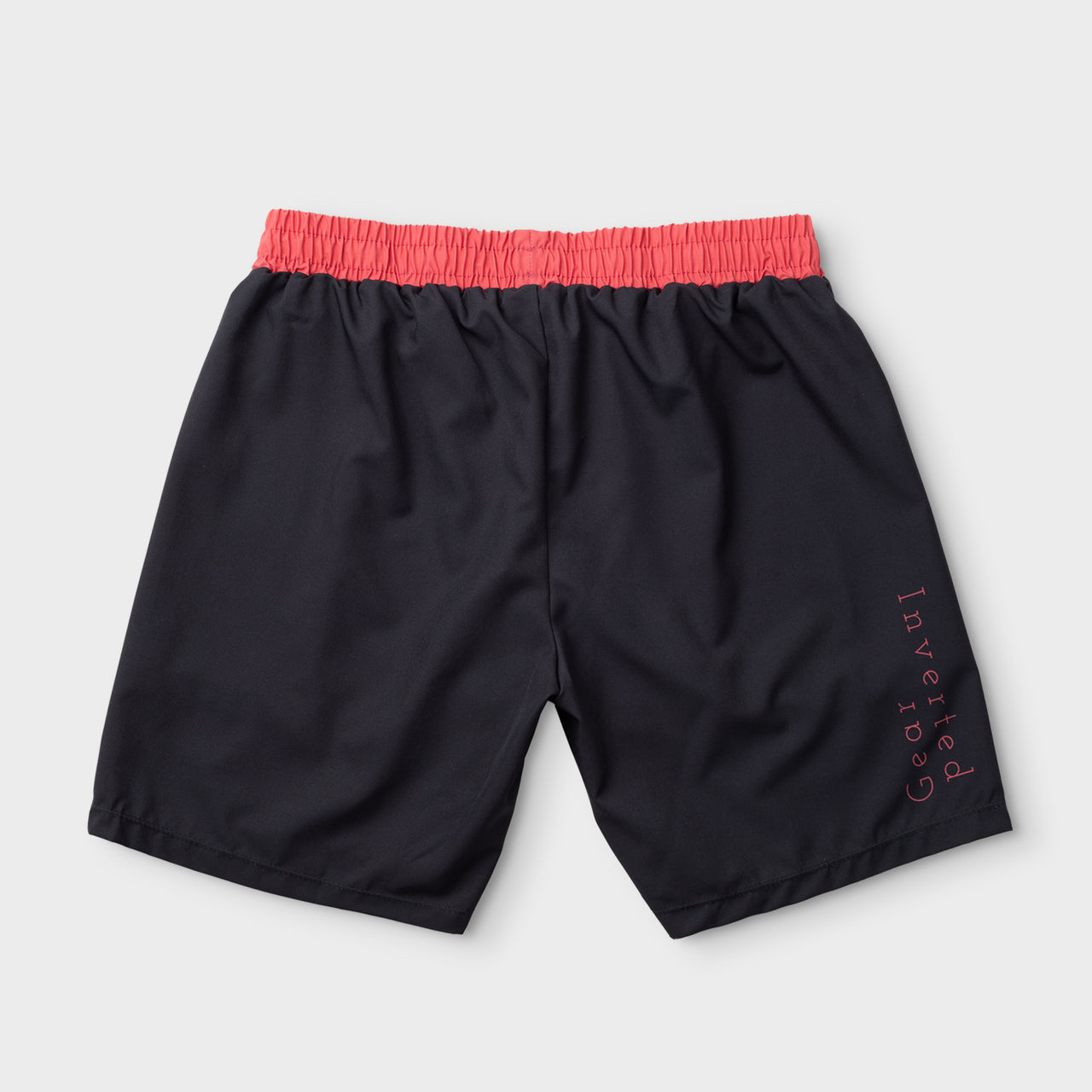 Inverted Gear 2-layer Grappling Shorts - Black/Coral