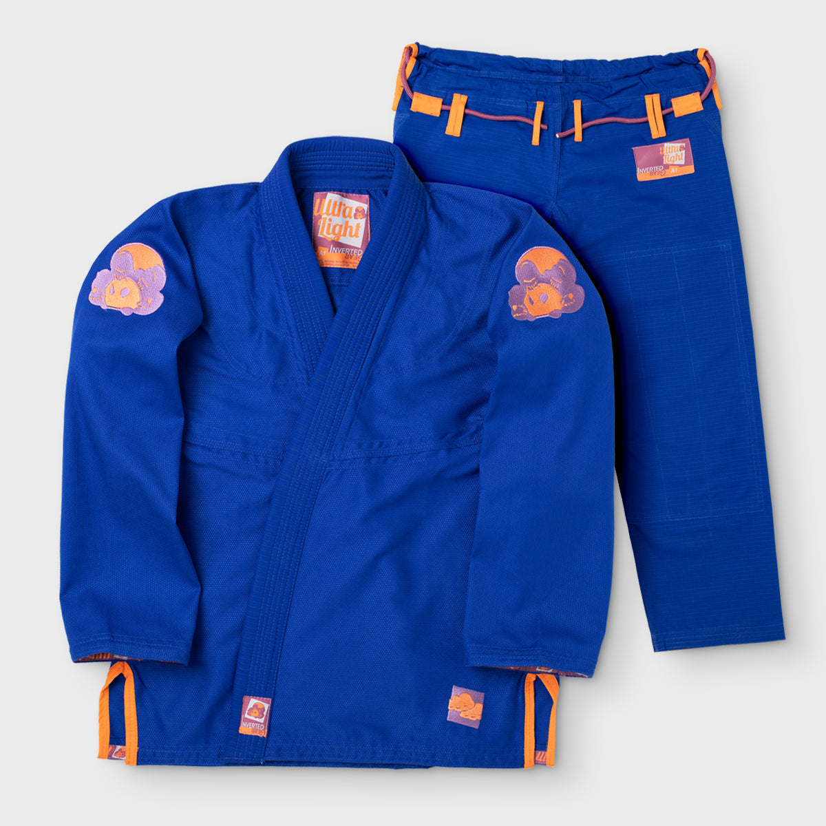 Inverted Gear Ultra Light Panda BJJ Gi - Blue