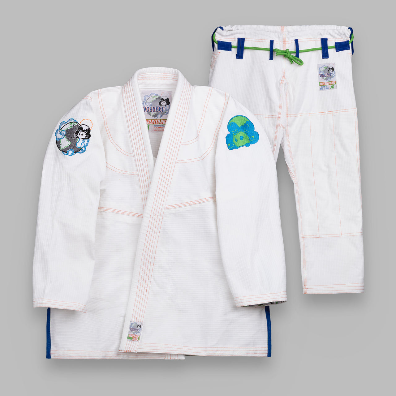 Inverted Gear Voyager BJJ Gi - White