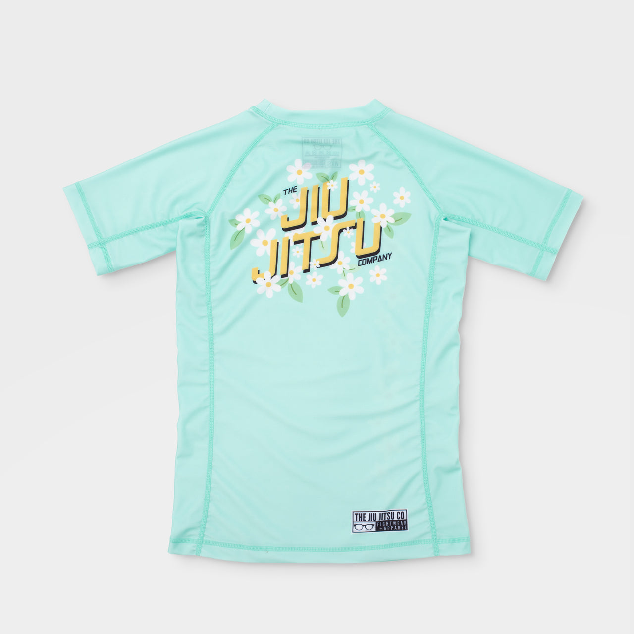 The Jiu Jitsu Company "Fresh Mint" Short Sleeve Women's Rash Guard