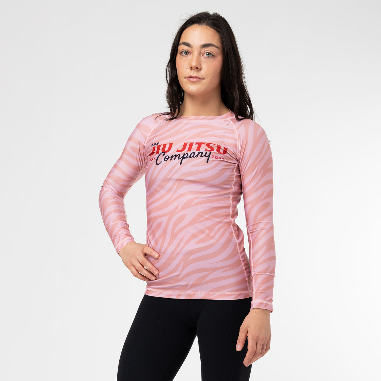 The Jiu Jitsu Company "Pink Tiger" Women's Rash Guard