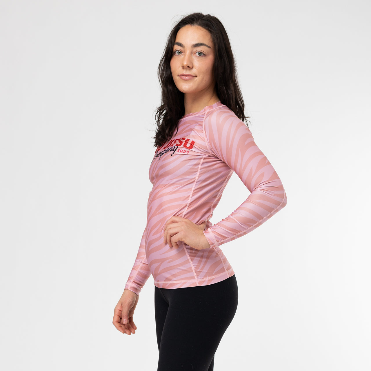 The Jiu Jitsu Company "Pink Tiger" Women's Rash Guard