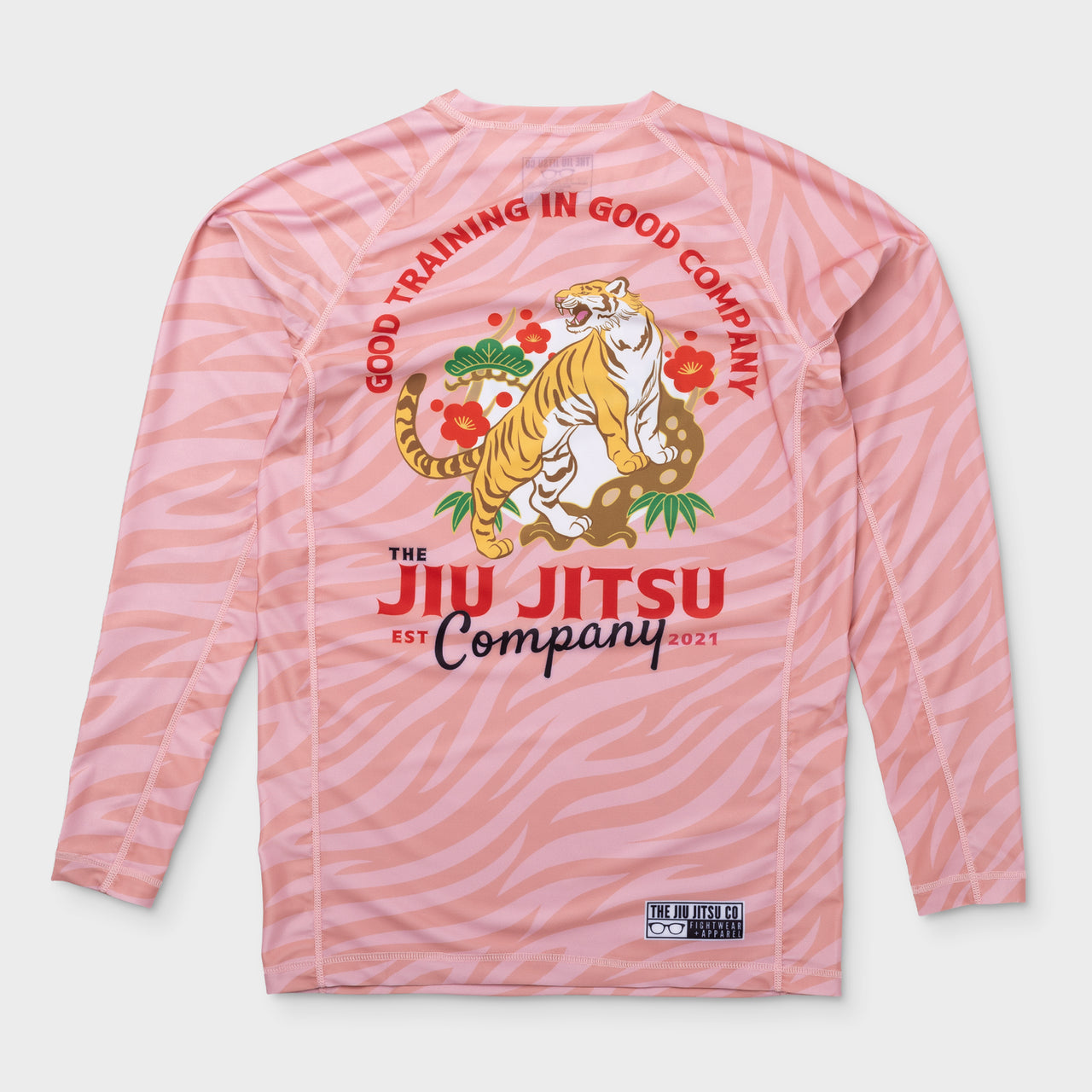 The Jiu Jitsu Company "Pink Tiger" Rash Guard