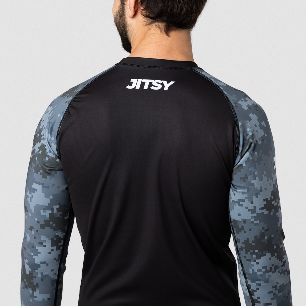 Jitsy Club Arctic Digital Camo Rash Guard