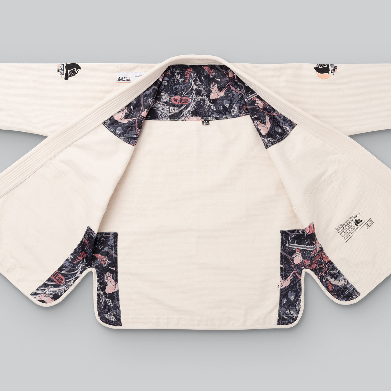 Kitsune "Dragon" BJJ Gi - Unbleached