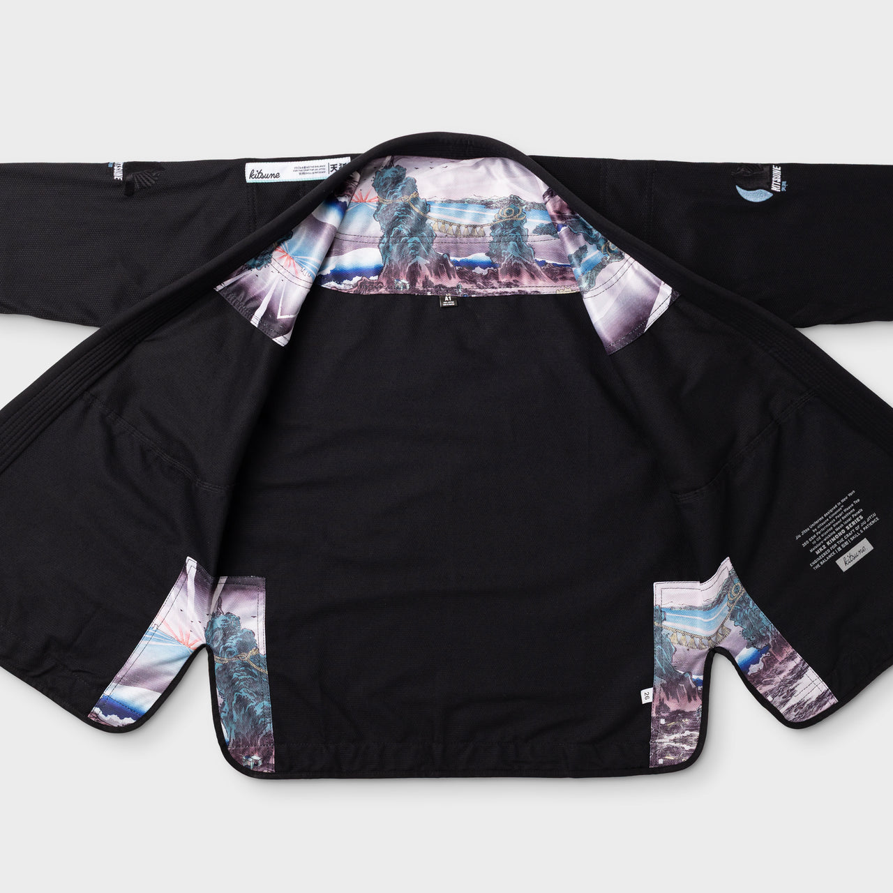 Kitsune "Dawn" BJJ Gi - Black