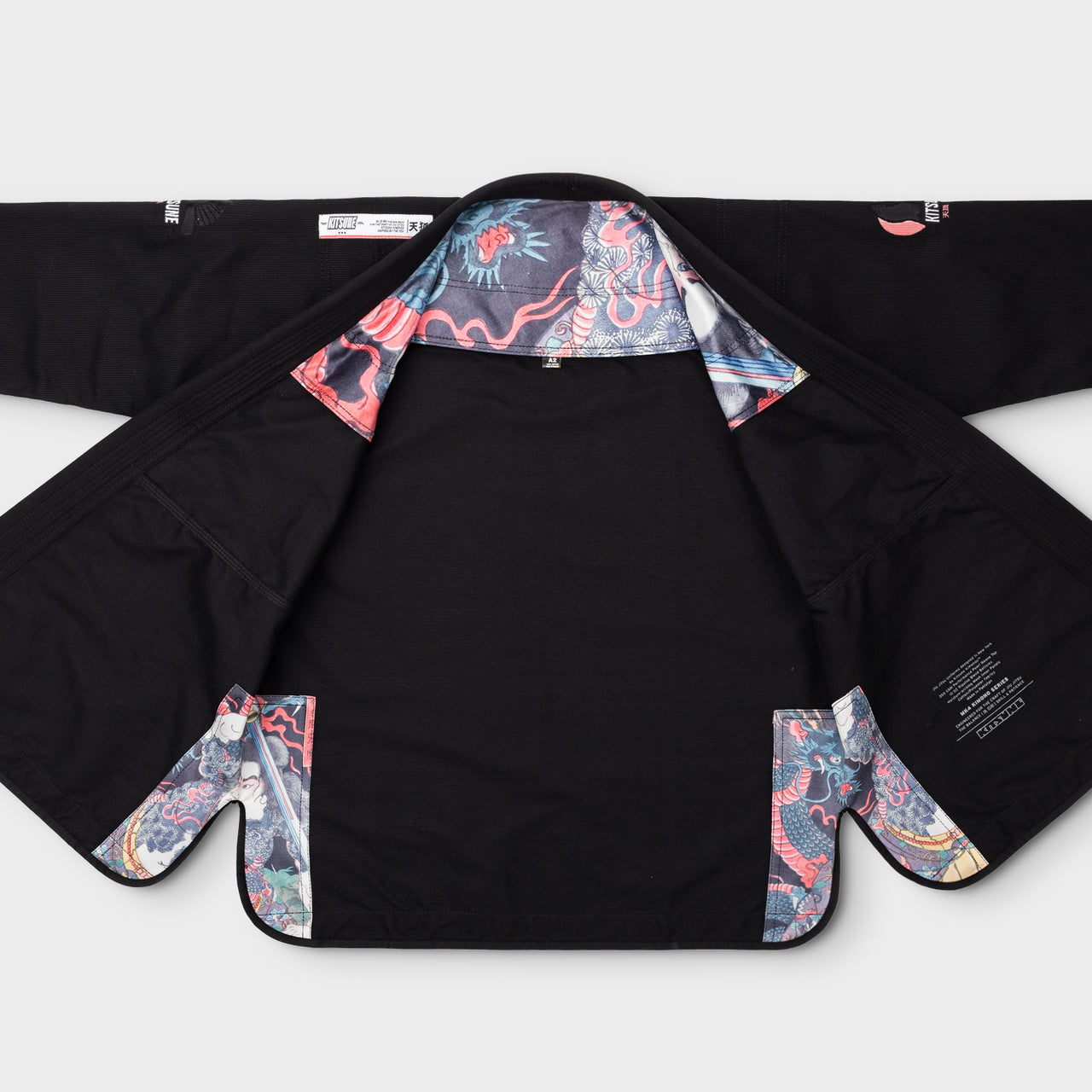 Kitsune "Heroes" BJJ Gi - Black
