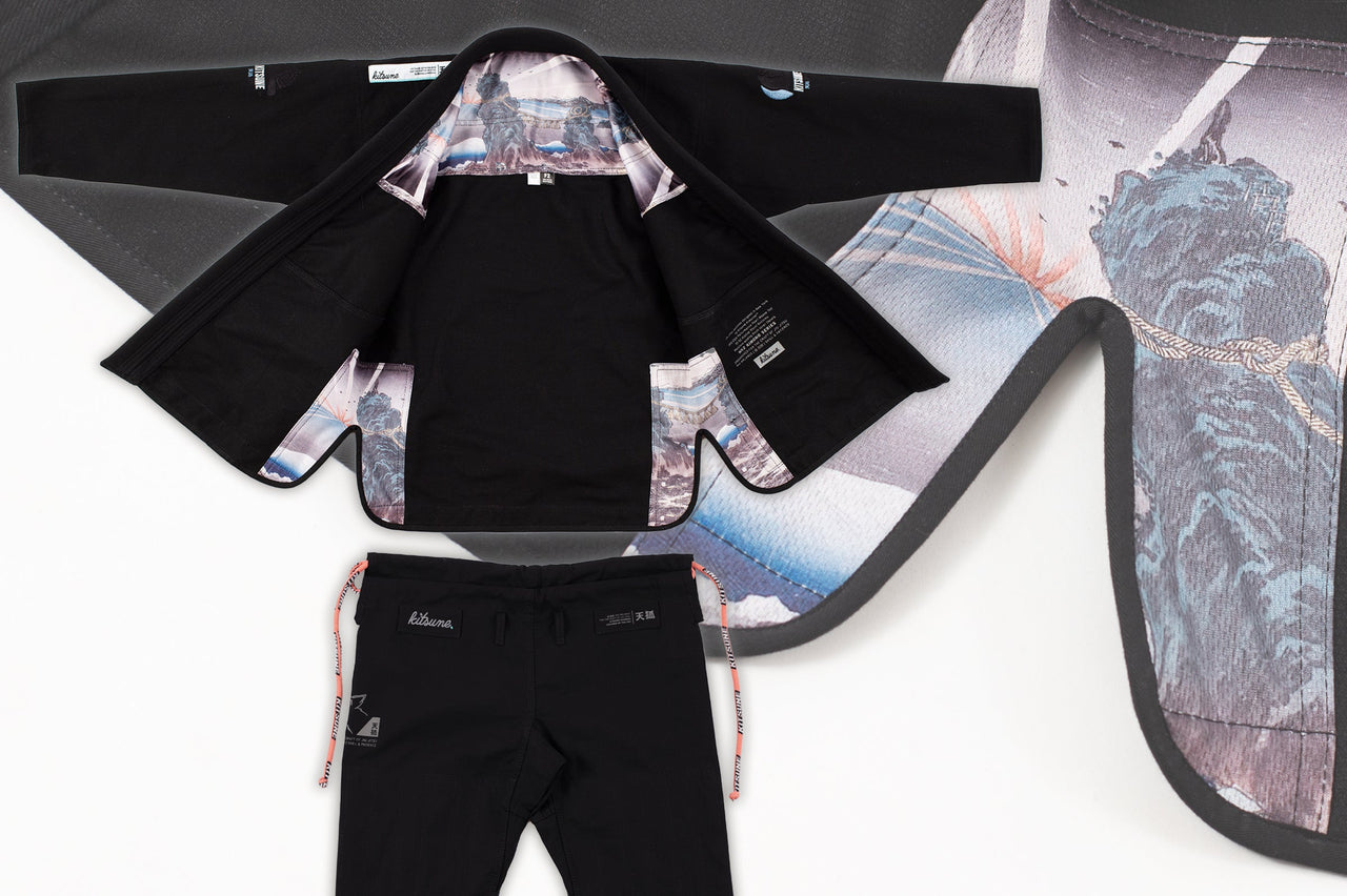 Kitsune "Dawn" BJJ Gi - Black