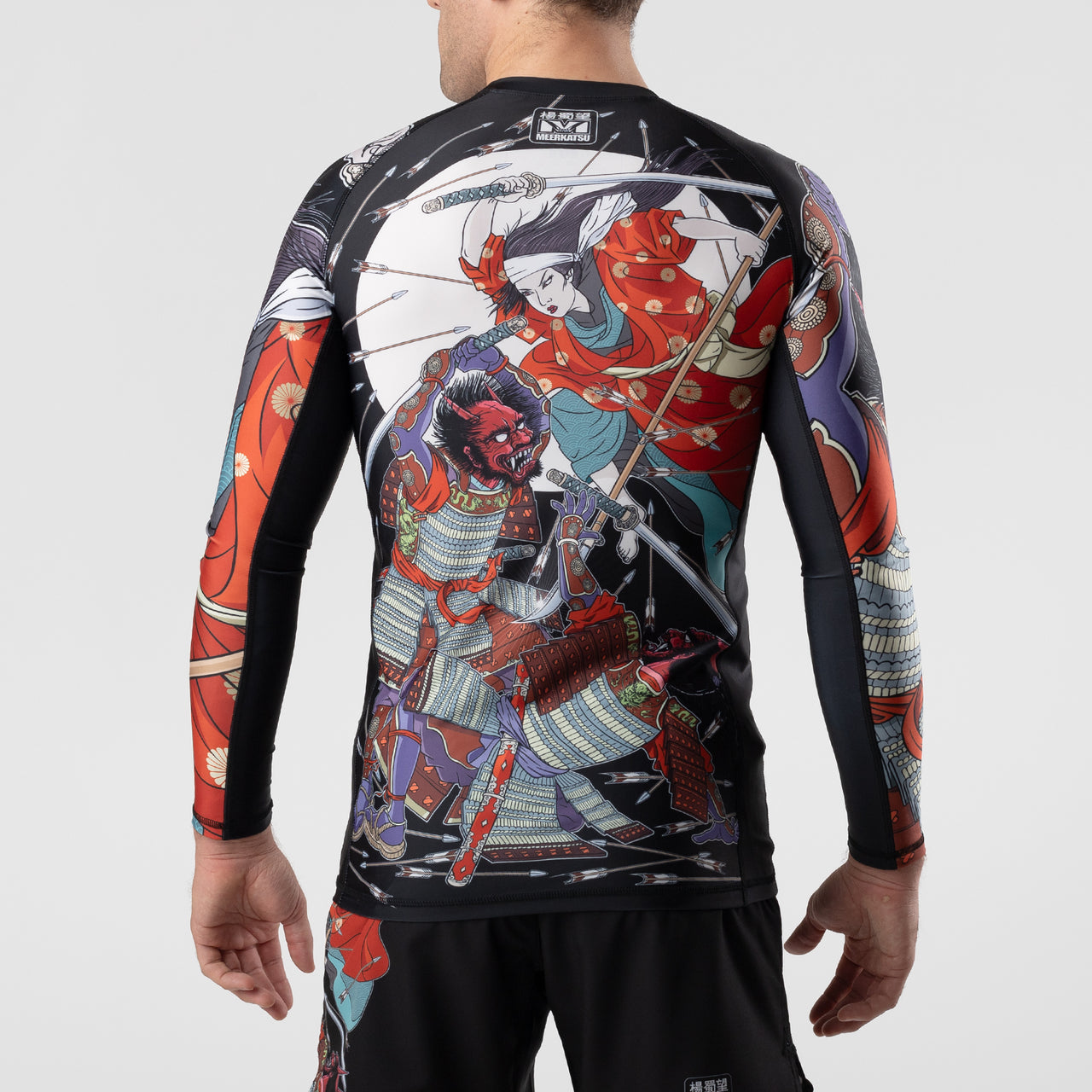 Meerkatsu "Demon Hunter" Long Sleeve Rash Guard