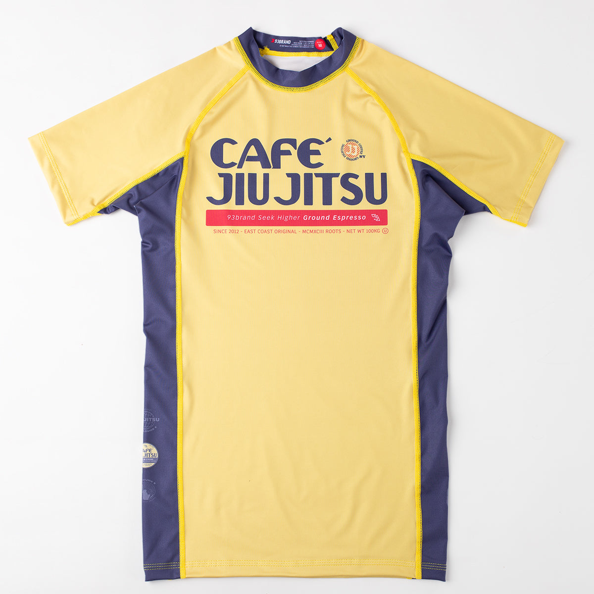 93brand "Cafe Jiu Jitsu" 2.0 Men's Rash Guard