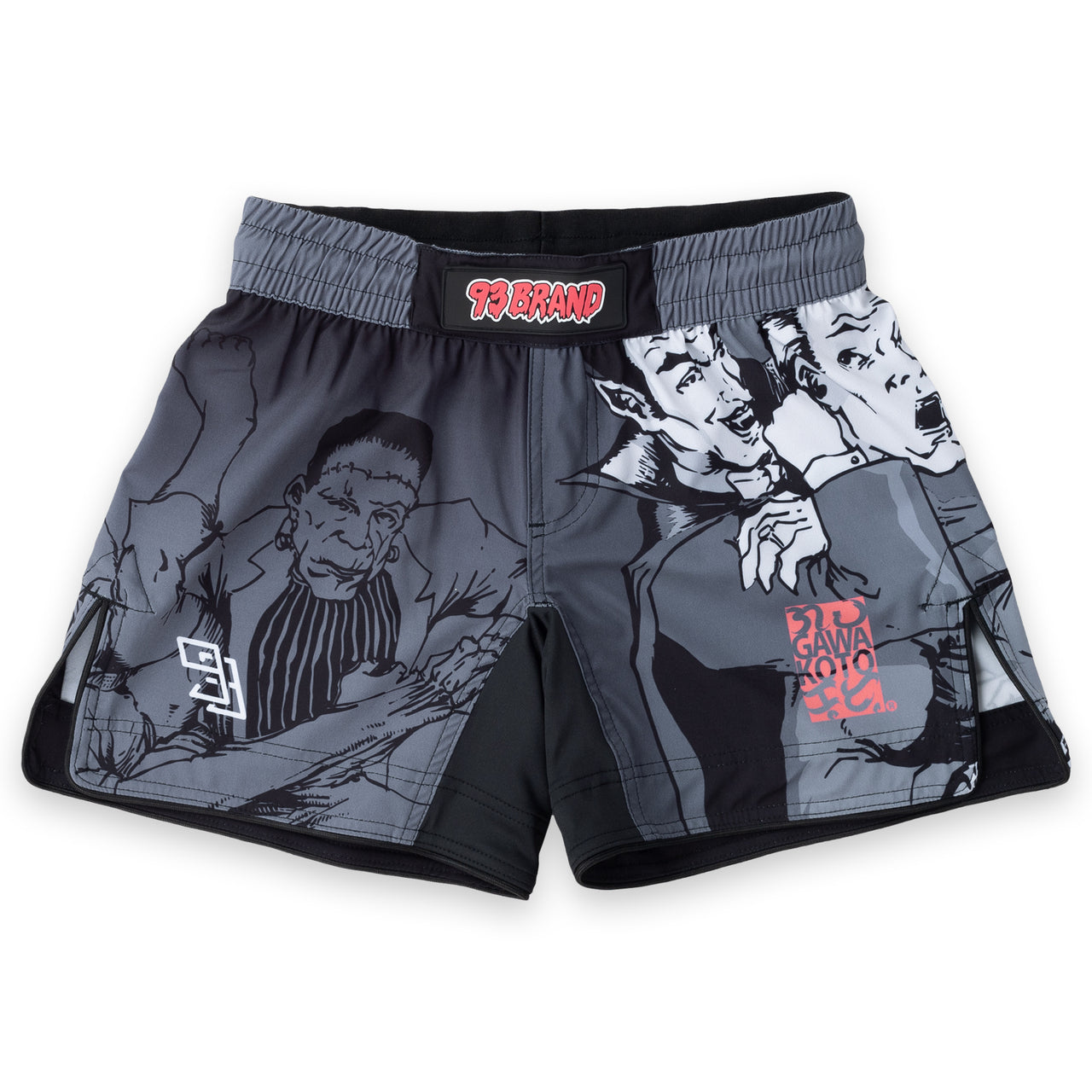 93brand Monsters Women's Grappling Shorts