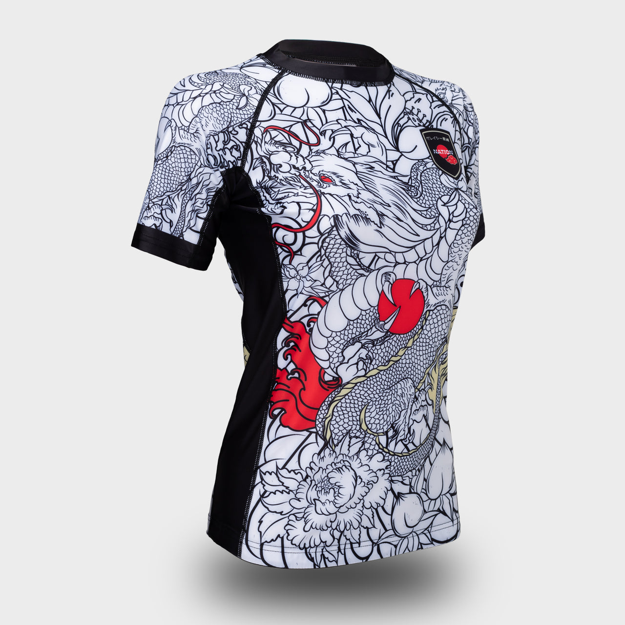 Nation Athletic "Rising Dragon" Women's Rash Guard