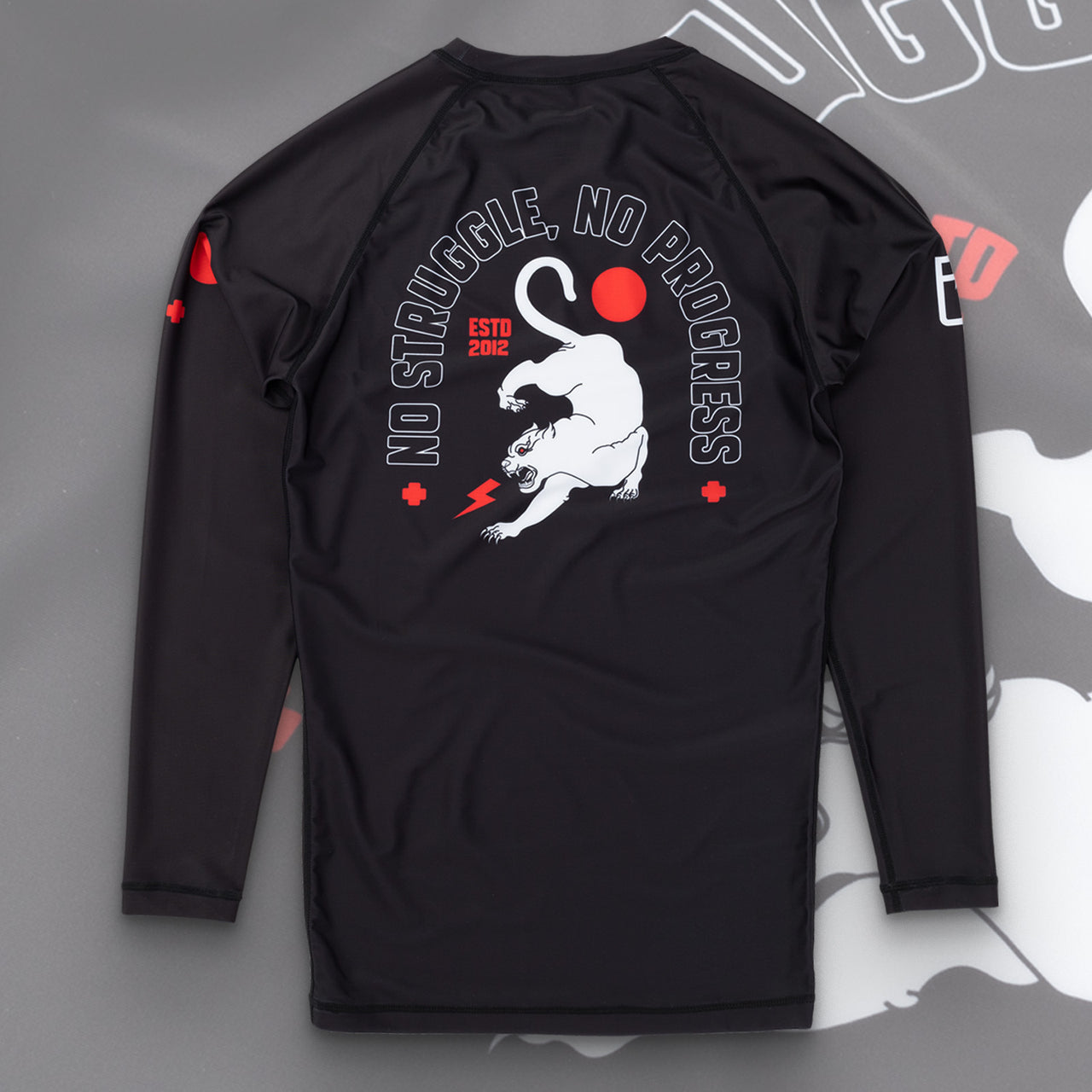 Progress "Panther" Long Sleeve Rash Guard - Black