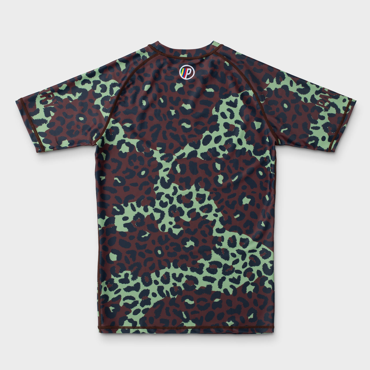 Parry "Zairean Leopard Spot"  Short Sleeve Rash Guard