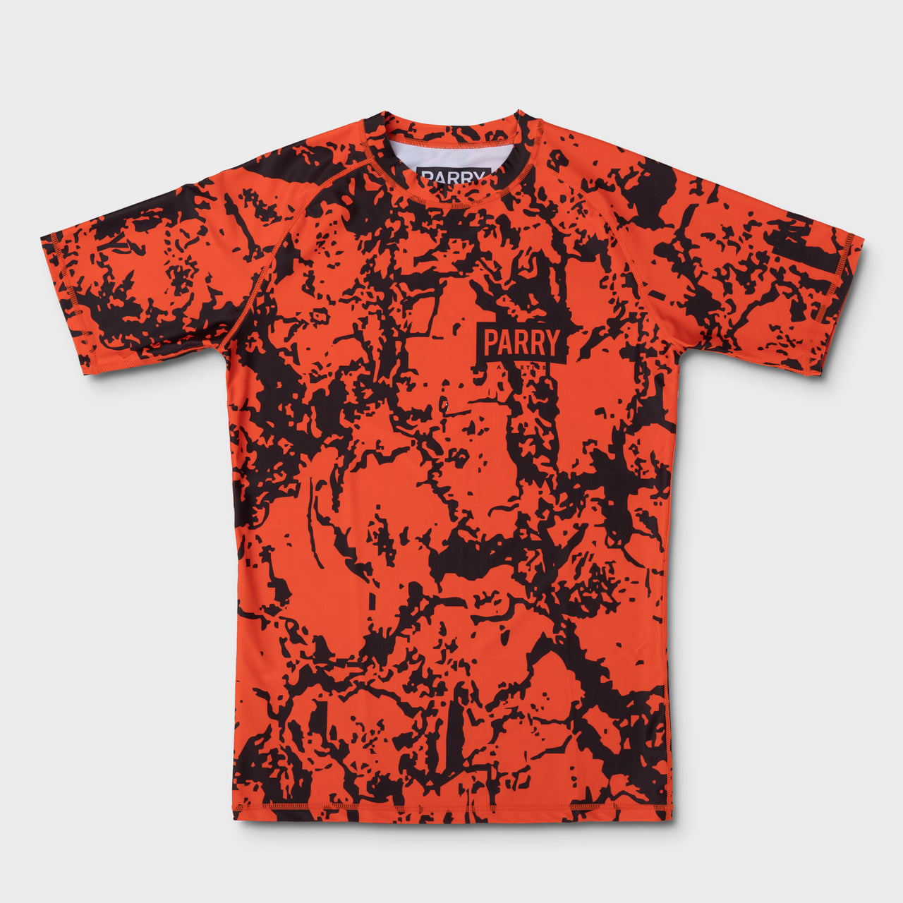 PARRY "Blaze Woodland" Short Sleeve Rash Guard