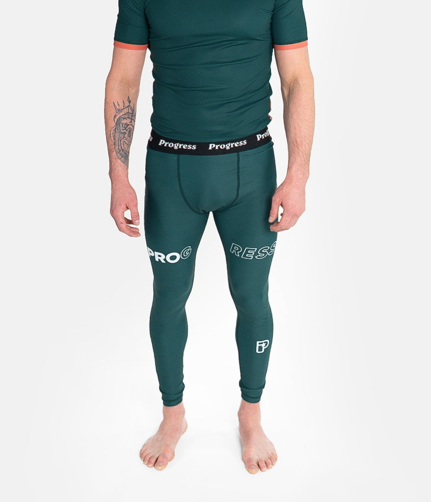 Progress Pro Spats - Forest Green