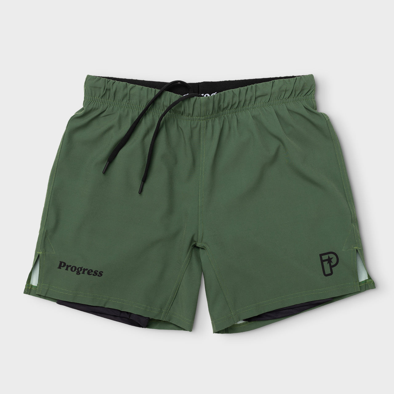 Progress Academy + Hybrid Shorts Khaki