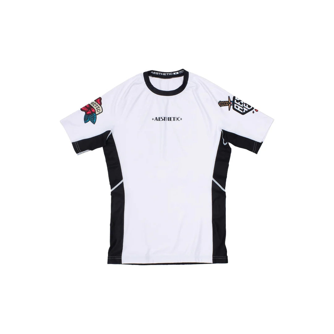 Aesthetic 'Old School' Women's Rash Guard