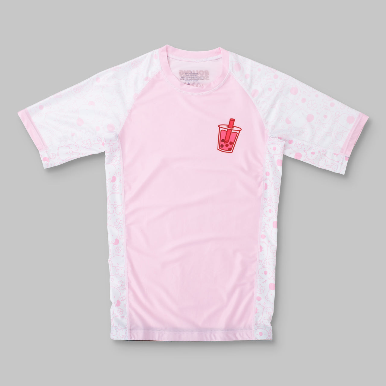 Rolling Society "Boba Pink" Rash Guard Mens