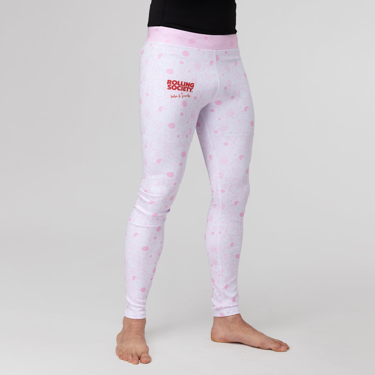 Rolling Society "Boba Pink" Spats