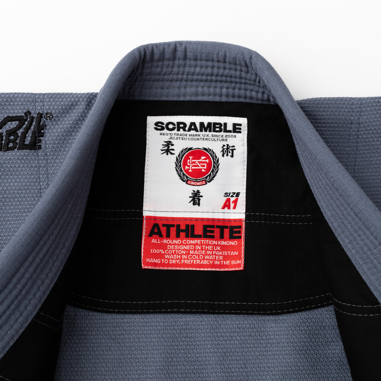 Scramble Athlete Pro Women's BJJ Gi - Grey