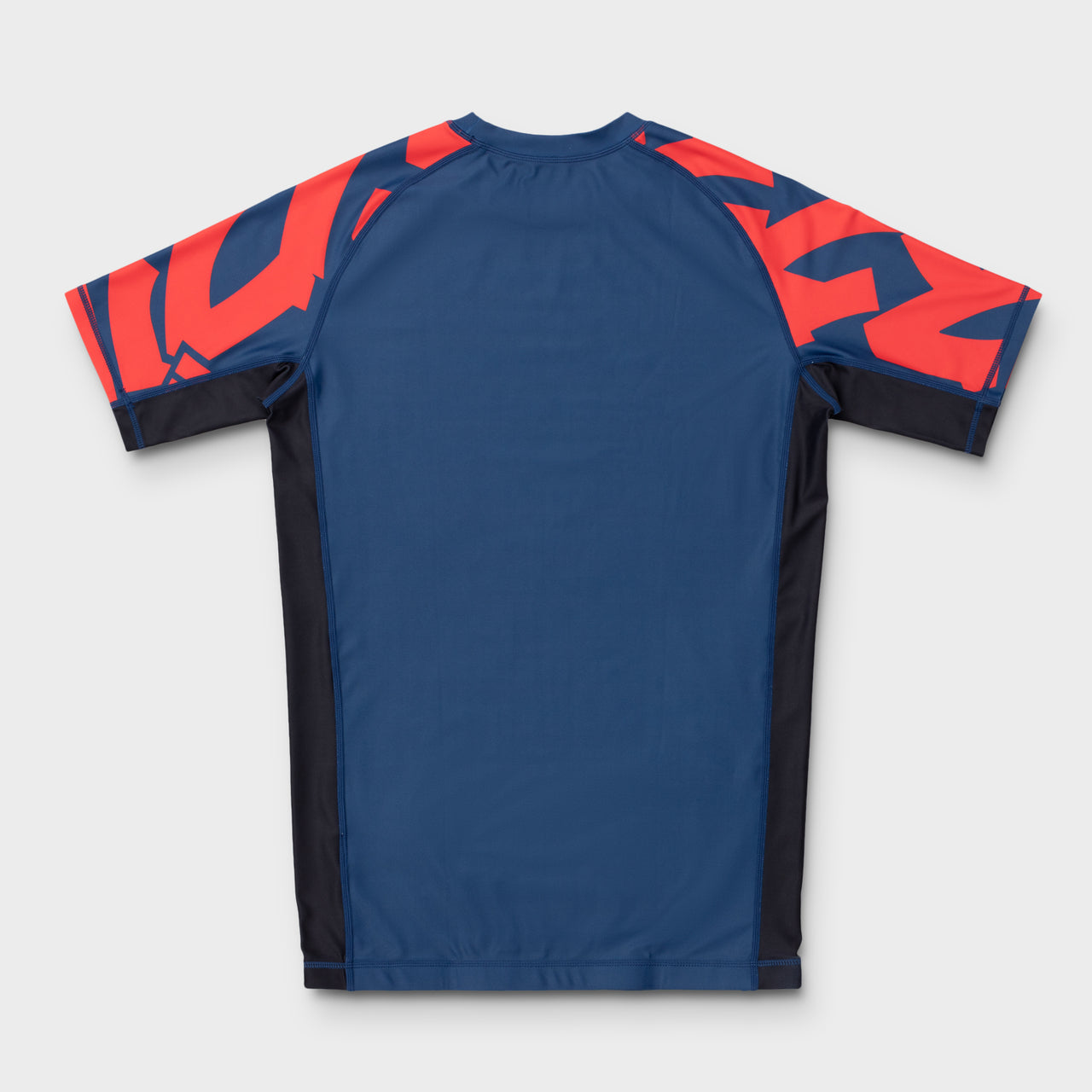 Scramble "BAKA" Rash Guard Blue/Red